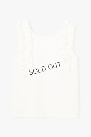 画像8: {SOLD}グレースコンチネンタル｜GRACE CONTINENTAL  フリルカットトップ{-BES}