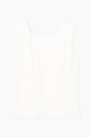画像9:   グレースコンチネンタル｜GRACE CONTINENTAL  フリルカットトップ{-BES}