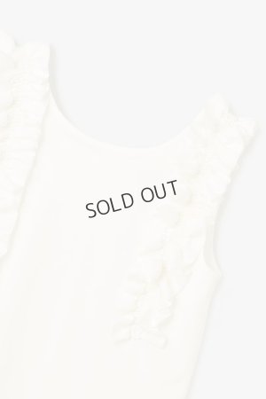 画像10: {SOLD}グレースコンチネンタル｜GRACE CONTINENTAL  フリルカットトップ{-BES}