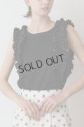 【 30%OFF 会員様限定プレセール｜20,900円→14,630円】 グレースコンチネンタル｜GRACE CONTINENTAL  フリルカットトップ{-BES}