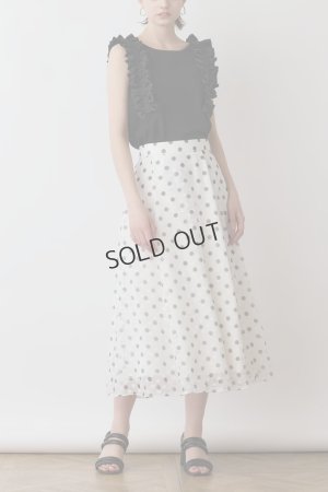 画像2: {SOLD}グレースコンチネンタル｜GRACE CONTINENTAL  フリルカットトップ{-BES}