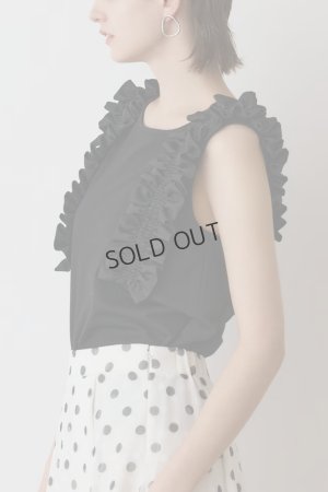画像5: {SOLD}グレースコンチネンタル｜GRACE CONTINENTAL  フリルカットトップ{-BES}