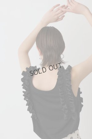 画像6: {SOLD}グレースコンチネンタル｜GRACE CONTINENTAL  フリルカットトップ{-BES}