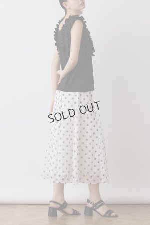 画像9: {SOLD}グレースコンチネンタル｜GRACE CONTINENTAL  フリルカットトップ{-BES}