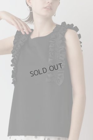 画像10: {SOLD}グレースコンチネンタル｜GRACE CONTINENTAL  フリルカットトップ{-BES}
