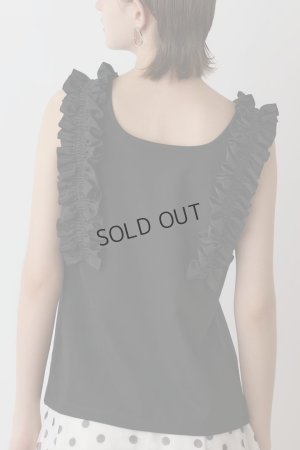 画像11: {SOLD}グレースコンチネンタル｜GRACE CONTINENTAL  フリルカットトップ{-BES}