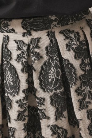 画像5: ★取り寄せリクエスト注文受付中★ グレースコンチネンタル｜GRACE CONTINENTAL  ダマスクジャガードタックスカート{-BEA}