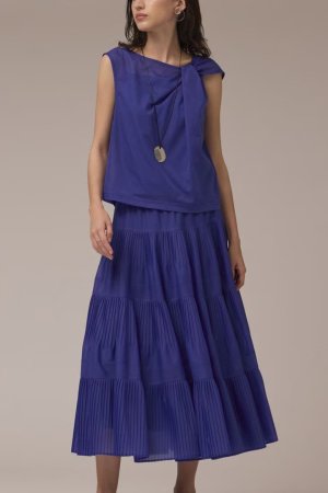 画像2: ★取り寄せリクエスト注文受付中★ グレースコンチネンタル｜GRACE CONTINENTAL  プリーツティアードスカート{-BEA}