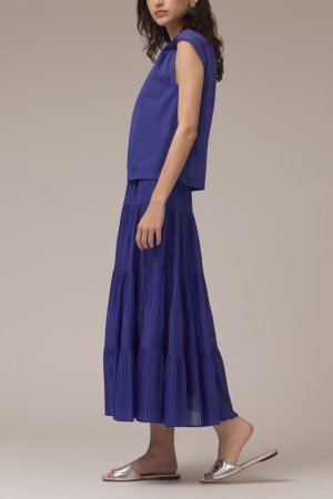 画像3: ★取り寄せリクエスト注文受付中★ グレースコンチネンタル｜GRACE CONTINENTAL  プリーツティアードスカート{-BEA}