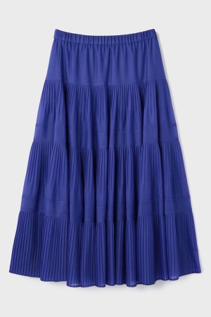 画像7: ★取り寄せリクエスト注文受付中★ グレースコンチネンタル｜GRACE CONTINENTAL  プリーツティアードスカート{-BEA}