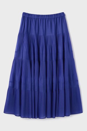 画像8: ★取り寄せリクエスト注文受付中★ グレースコンチネンタル｜GRACE CONTINENTAL  プリーツティアードスカート{-BEA}