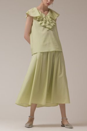 画像3: ★取り寄せリクエスト注文受付中★ グレースコンチネンタル｜GRACE CONTINENTAL  フリルカラートップ{-BEA}