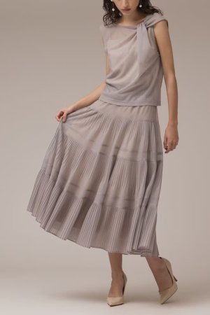 画像3: グレースコンチネンタル｜GRACE CONTINENTAL  オーガンドレープトップ{-BEA}