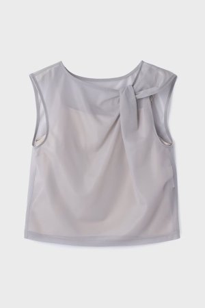 画像7: グレースコンチネンタル｜GRACE CONTINENTAL  オーガンドレープトップ{-BEA}