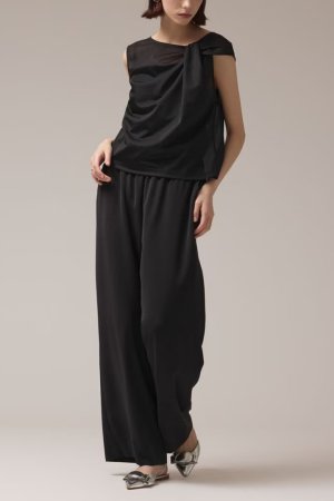 画像2: グレースコンチネンタル｜GRACE CONTINENTAL  オーガンドレープトップ{-BEA}