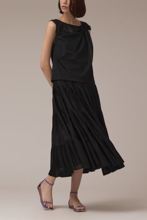 画像8: グレースコンチネンタル｜GRACE CONTINENTAL  オーガンドレープトップ{-BEA}