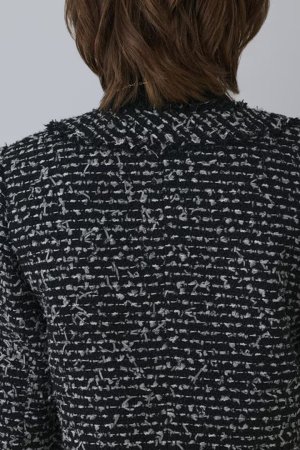 画像10: グレースコンチネンタル｜GRACE CONTINENTAL  ツイードコンビジャケット{-BEA}