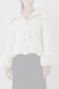   グレースコンチネンタル｜GRACE CONTINENTAL  エコファーショートダウンジャケット{-BEA}