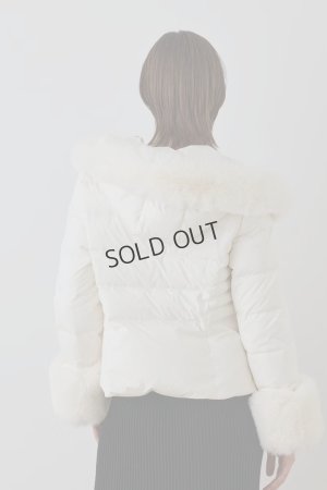 画像5: {SOLD}グレースコンチネンタル｜GRACE CONTINENTAL  エコファーショートダウンジャケット{-BEA}