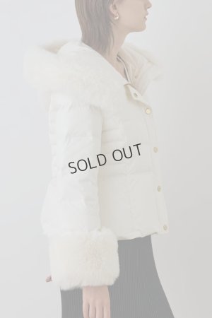 画像6: {SOLD}グレースコンチネンタル｜GRACE CONTINENTAL  エコファーショートダウンジャケット{-BEA}