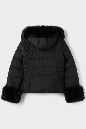 画像7: グレースコンチネンタル｜GRACE CONTINENTAL  エコファーショートダウンジャケット{-BEA}