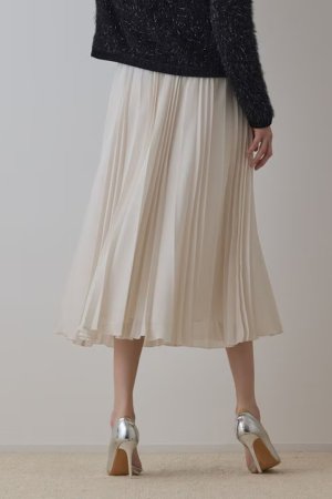 画像6: ★取り寄せリクエスト注文受付中★ グレースコンチネンタル｜GRACE CONTINENTAL  メッシュプリーツスカート{-BEA}