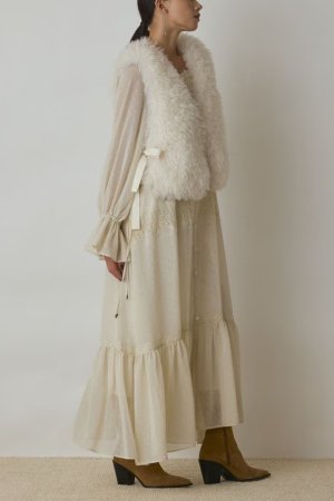 画像2: グレースコンチネンタル｜GRACE CONTINENTAL  ショ－トファ－ジレ{-BEA}