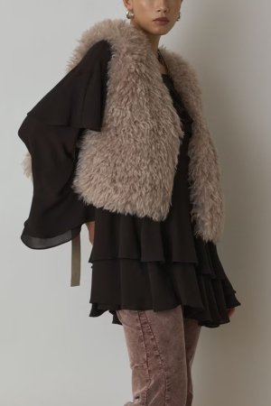 画像4: グレースコンチネンタル｜GRACE CONTINENTAL  ショ－トファ－ジレ{-BEA}