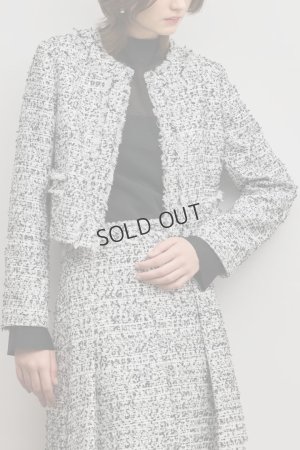 画像1: グレースコンチネンタル｜GRACE CONTINENTAL  ミックスツイードジャケット {-BFS}