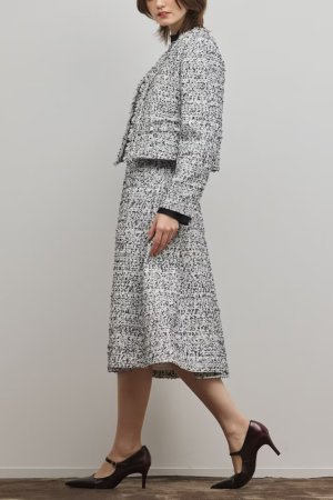 画像3: グレースコンチネンタル｜GRACE CONTINENTAL  ミックスツイードジャケット {-BFS}