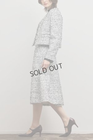 画像3: グレースコンチネンタル｜GRACE CONTINENTAL  ミックスツイードジャケット {-BFS}