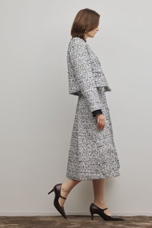 画像5: グレースコンチネンタル｜GRACE CONTINENTAL  ミックスツイードジャケット {-BFS}