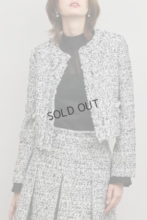 画像6: グレースコンチネンタル｜GRACE CONTINENTAL  ミックスツイードジャケット {-BFS}