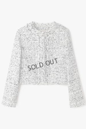 画像9: グレースコンチネンタル｜GRACE CONTINENTAL  ミックスツイードジャケット {-BFS}