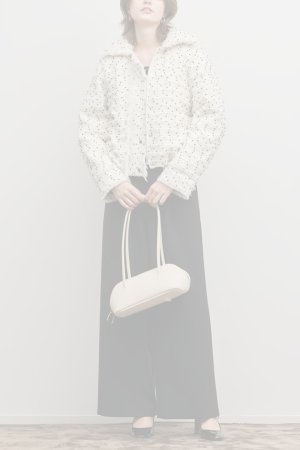 画像2:  {SOLD} グレースコンチネンタル｜GRACE CONTINENTAL  ツイードダウンジャケット{-BFS}