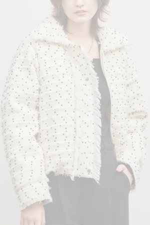 画像7:  {SOLD} グレースコンチネンタル｜GRACE CONTINENTAL  ツイードダウンジャケット{-BFS}