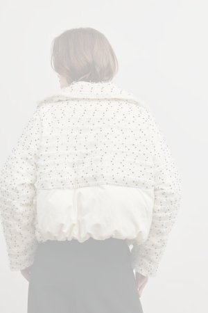 画像9:  {SOLD} グレースコンチネンタル｜GRACE CONTINENTAL  ツイードダウンジャケット{-BFS}