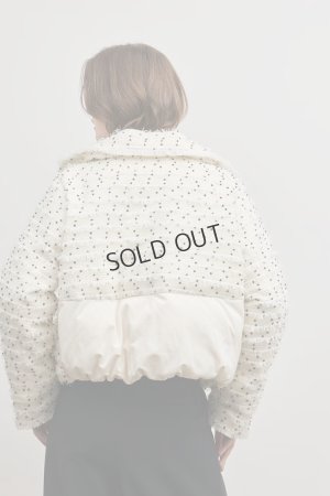 画像9: グレースコンチネンタル｜GRACE CONTINENTAL  ツイードダウンジャケット{-BFS}