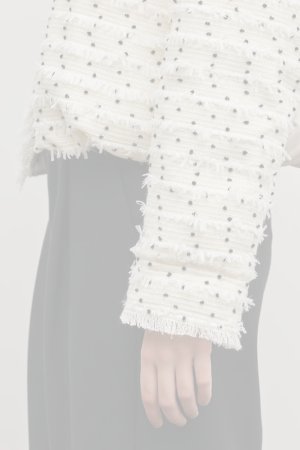 画像12:  {SOLD} グレースコンチネンタル｜GRACE CONTINENTAL  ツイードダウンジャケット{-BFS}