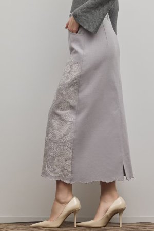 画像5: グレースコンチネンタル｜GRACE CONTINENTAL  エンブロイダリータイトスカート{-BFS}