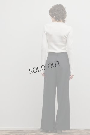 画像4: グレースコンチネンタル｜GRACE CONTINENTAL  スクエアリブニットトップ{-BFS}