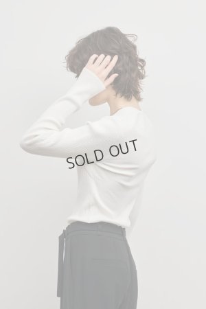 画像6: グレースコンチネンタル｜GRACE CONTINENTAL  スクエアリブニットトップ{-BFS}