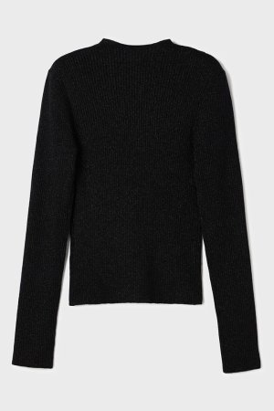 画像6: グレースコンチネンタル｜GRACE CONTINENTAL  スクエアリブニットトップ{-BFS}