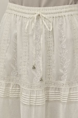 画像8: ★取り寄せリクエスト注文受付中★ グレースコンチネンタル｜GRACE CONTINENTAL  ピンタックティアードスカート{-BFS}