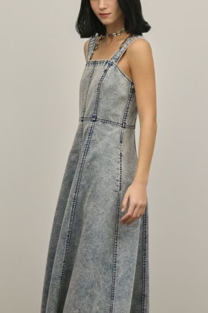 画像8: グレースコンチネンタル｜GRACE CONTINENTAL  ハンカチーフヘムデニムワンピース {-BFS}