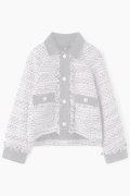  {SOLD} グレースコンチネンタル｜GRACE CONTINENTAL  デニムコンビツイードジャケット{-BFA}