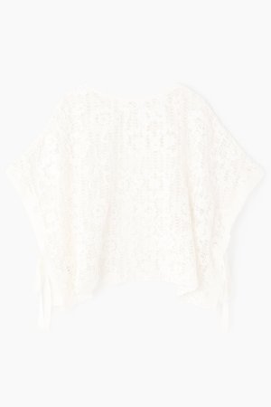 画像12: グレースコンチネンタル｜GRACE CONTINENTAL  メッシュエンブロイダリーポンチョトップ {-BFA}