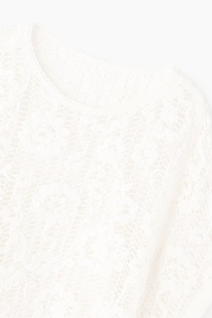 画像13: グレースコンチネンタル｜GRACE CONTINENTAL  メッシュエンブロイダリーポンチョトップ {-BFA}