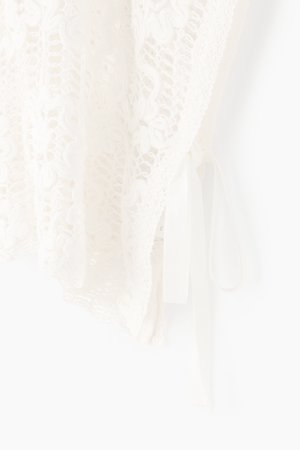 画像14: グレースコンチネンタル｜GRACE CONTINENTAL  メッシュエンブロイダリーポンチョトップ {-BFA}
