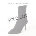 {SOLD}FABIO RUSCONI ファビオルスコーニ NELLE JACQUARD ストレッチポインテッドトゥソックスブーツ{-AHA}